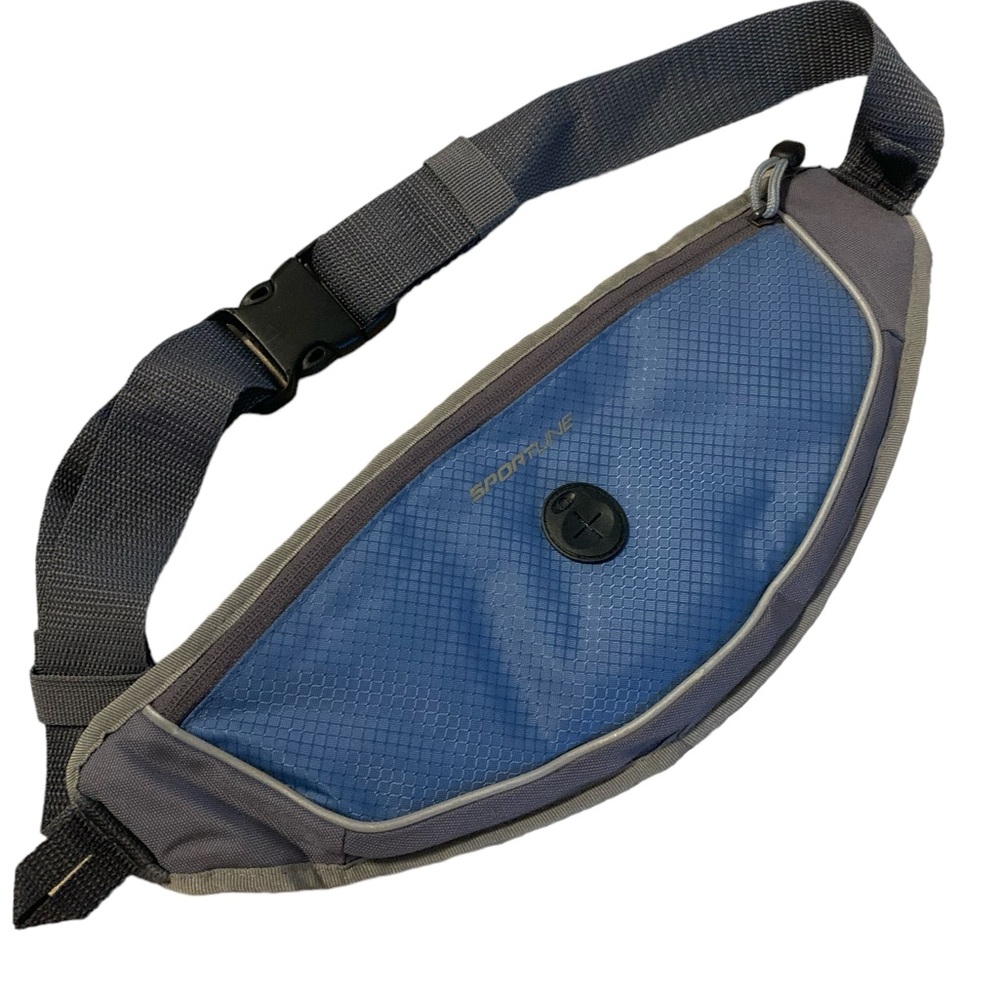 Like new SPORTLINE Fanny pack grey blue
